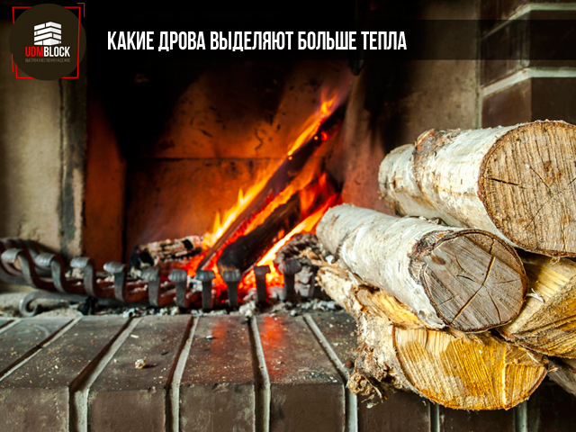 Какие дрова выделяют больше тепла